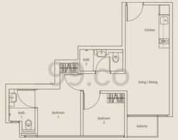 The Centren (D14), Apartment #446162351
